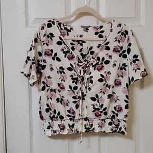 Charlotte Russe floral blouse